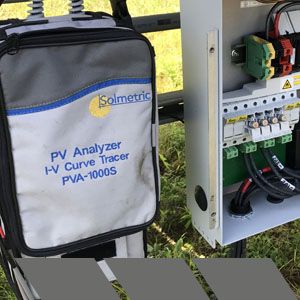 Curve trace equipment diagnostics